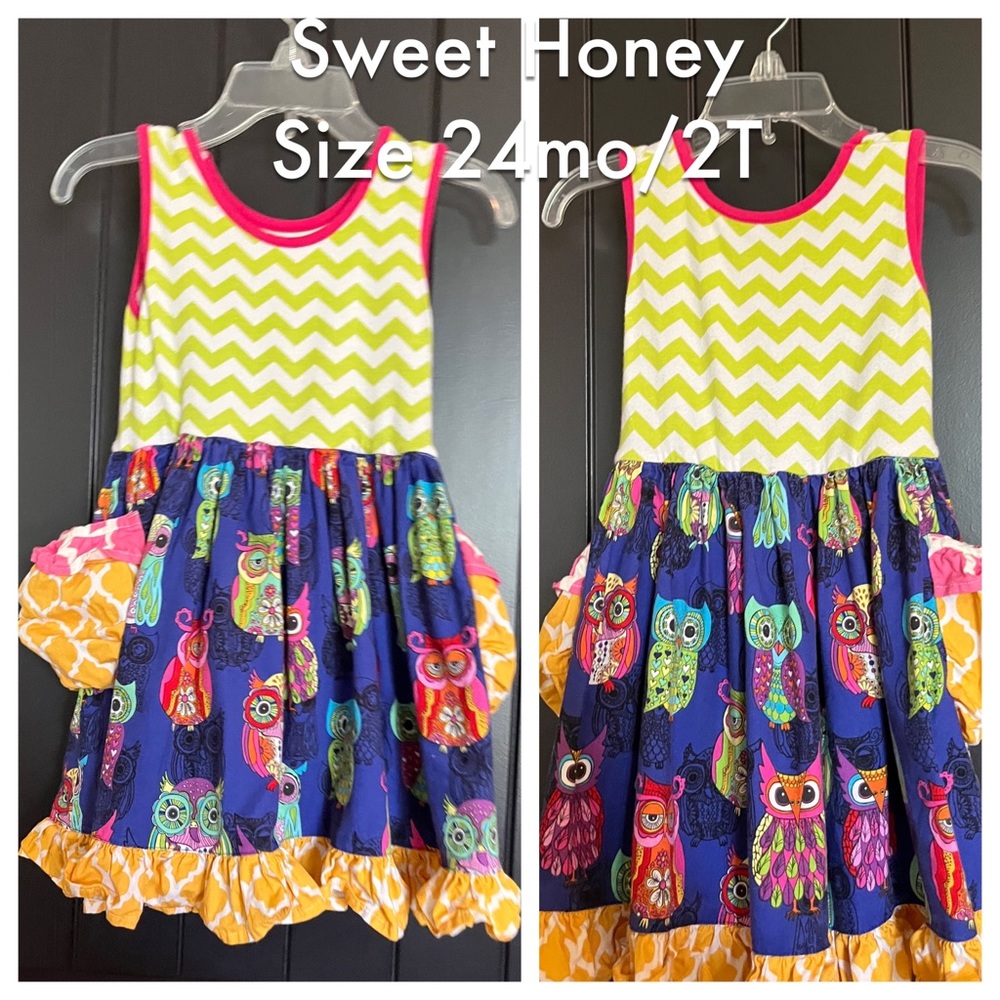 Sweet Honey Owl dress